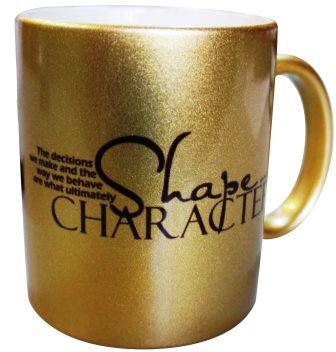 gold mug